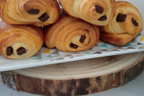 Cliquez pour zoomer ! Pains au chocolat briochés Thermomix par tamcook