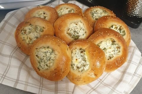 Cliquez pour zoomer ! Poğaça – Petits pains Turcs à la Feta Thermomix par atikaa