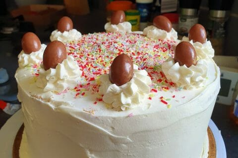 Cliquez pour zoomer ! Layer cake Kinder Bueno Thermomix par laura1403