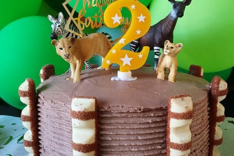 Cliquez pour zoomer ! Layer cake Kinder Bueno Thermomix par laura1403