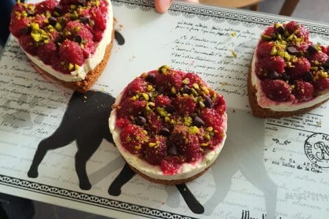 Cliquez pour zoomer ! Tarte aux fraises sans cuisson Thermomix par lovetiff