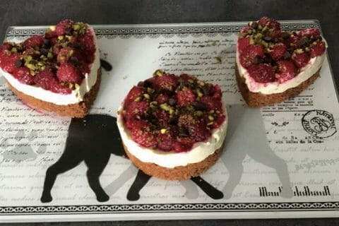 Cliquez pour zoomer ! Tarte aux fraises sans cuisson Thermomix par lovetiff