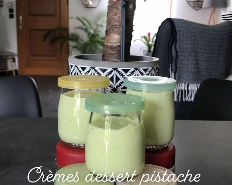 Cliquez pour zoomer ! Crème dessert à la pistache Thermomix par lovetiff