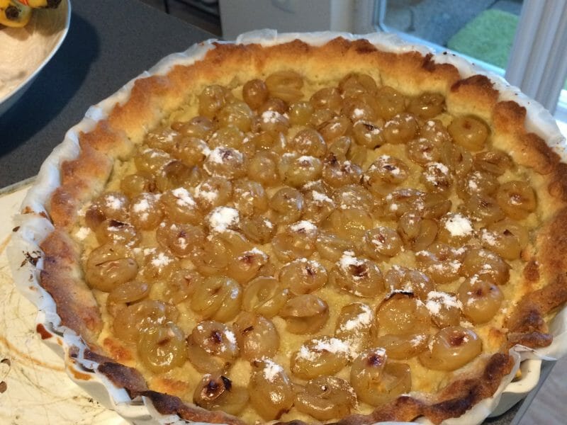 Cliquez pour zoomer ! Tarte aux raisins Thermomix par kikoo44
