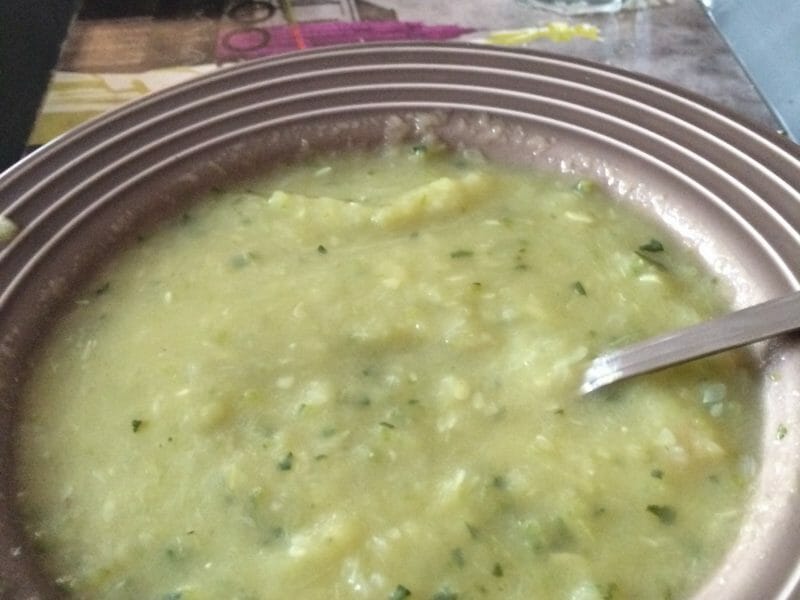 Cliquez pour zoomer ! Velouté de courgettes Thermomix par kikoo44