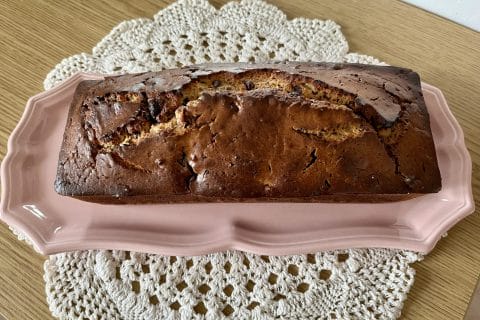 Cliquez pour zoomer ! Cake à la ricotta et aux pépites de chocolat Thermomix par marine1954