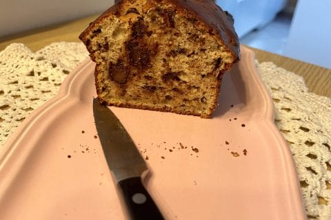 Cliquez pour zoomer ! Cake à la ricotta et aux pépites de chocolat Thermomix par marine1954