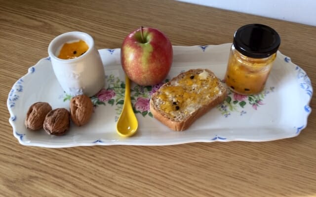 Cliquez pour zoomer ! Confiture de mangues et fruits de la passion Thermomix par marine1954