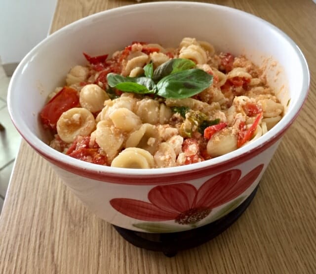 Cliquez pour zoomer ! Pâtes tomates cerises et ricotta Thermomix par marine1954