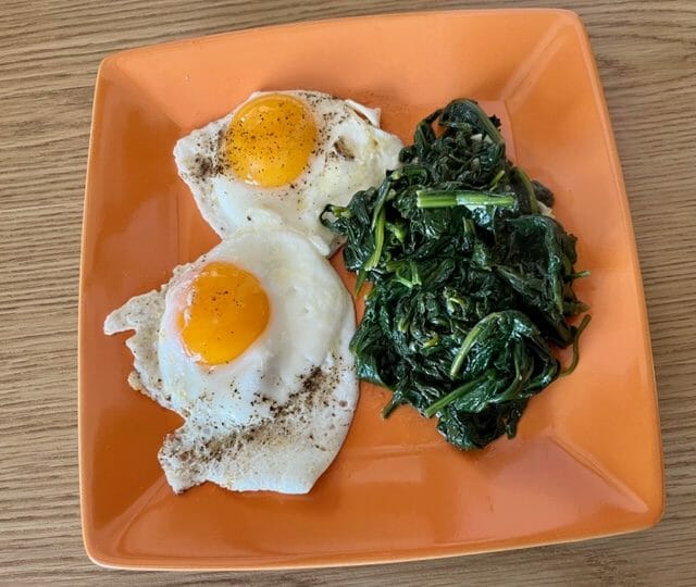 Cliquez pour zoomer ! Épinards sautés à l’ail Thermomix par marine1954