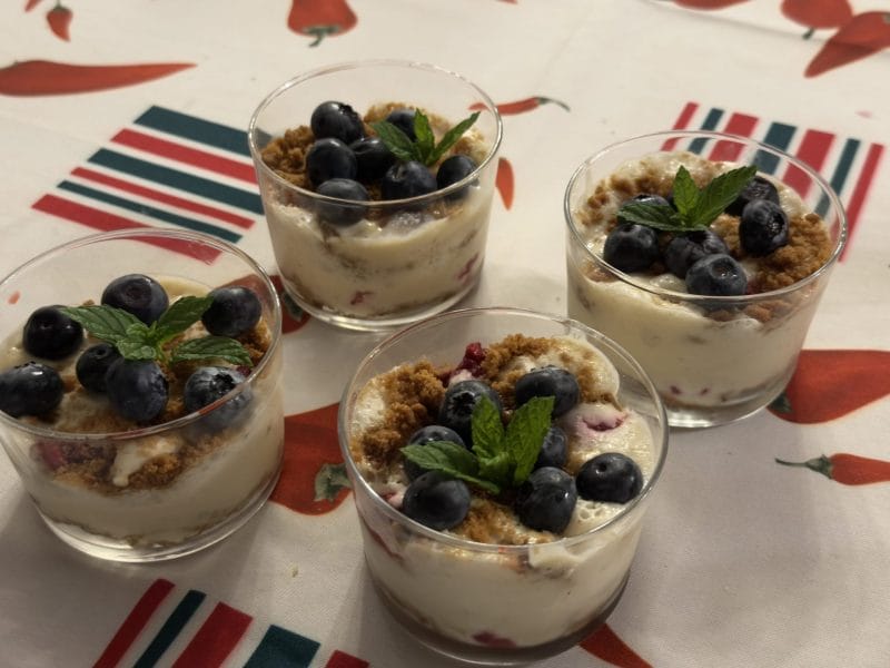 Cliquez pour zoomer ! Tiramisu aux framboises et spéculoos Thermomix par marine1954