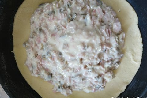 Cliquez pour zoomer ! Friands jambon, champignons et fromage au Thermomix