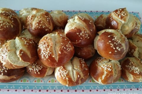 Cliquez pour zoomer ! Mauricette – Petits pains alsaciens au Thermomix
