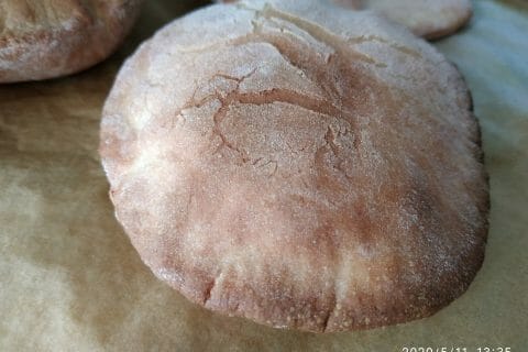 Cliquez pour zoomer ! Pain pita au Thermomix