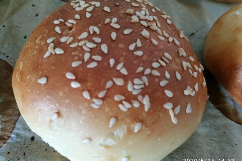 Cliquez pour zoomer ! Pains hamburger au Thermomix