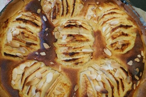 Cliquez pour zoomer ! Tarte normande aux pommes Thermomix par littleboubou