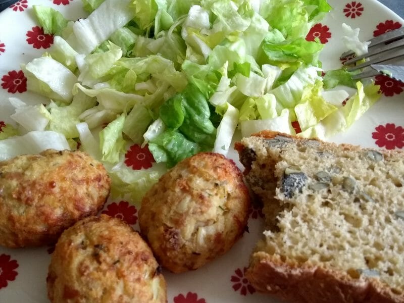Cliquez pour zoomer ! Croquettes de chou-fleur au jambon cru Thermomix par fabyrojas