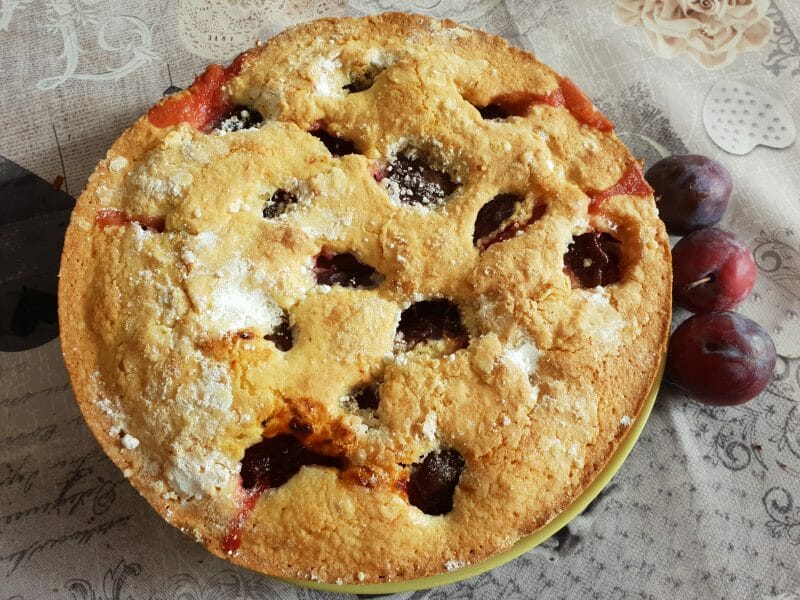 Cliquez pour zoomer ! Moelleux aux prunes Thermomix par lilidou7