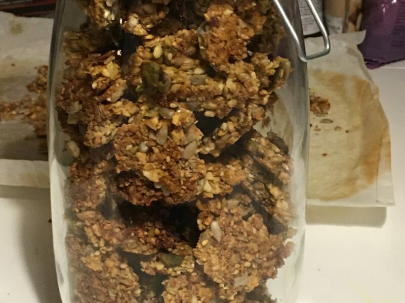 Cliquez pour zoomer ! Granola salé Thermomix par neferchichi