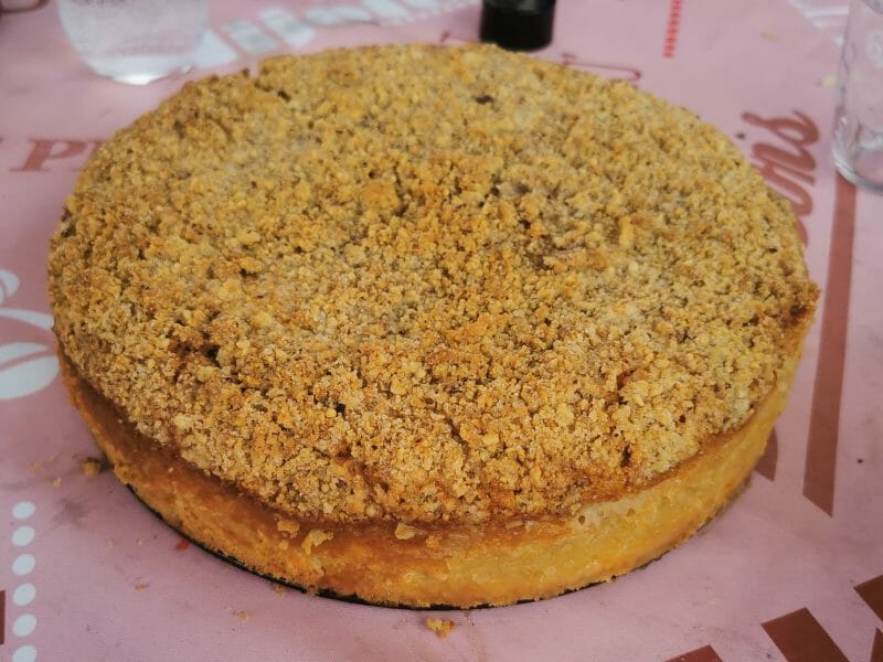 Cliquez pour zoomer ! Tarte aux pommes façon crumble Thermomix par cindymelot18