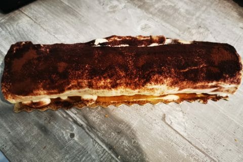 Cliquez pour zoomer ! Bûche Tiramisu Thermomix par cindymelot18