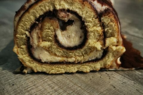 Cliquez pour zoomer ! Bûche Tiramisu Thermomix par cindymelot18