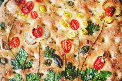 Cliquez pour zoomer ! Focaccia Thermomix par caprice974