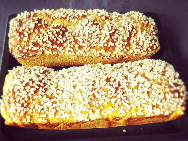 Cliquez pour zoomer ! Brioche tressée à la mie filante Thermomix par caprice974