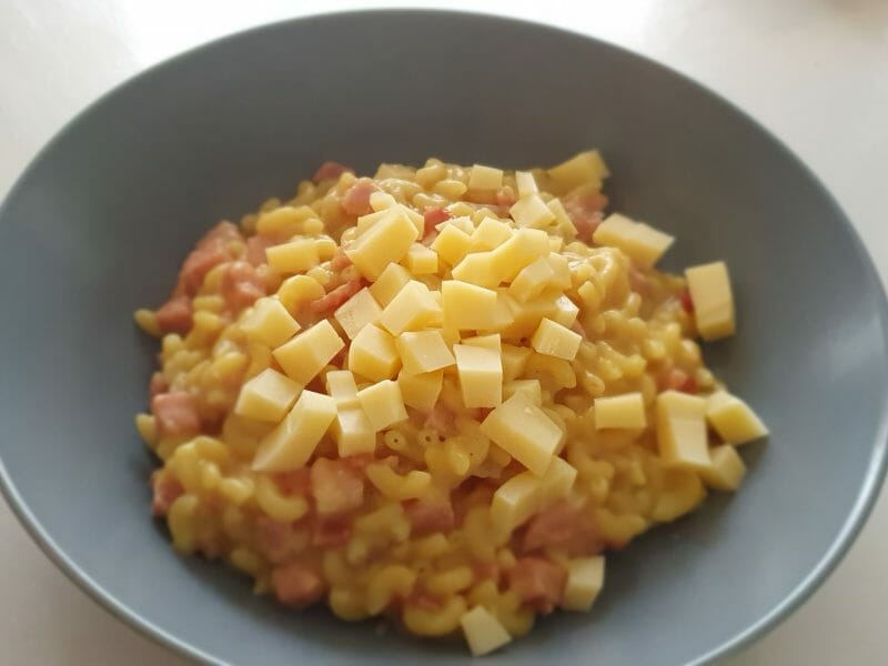 Cliquez pour zoomer ! Risotto de coquillettes Thermomix par Célia.o7