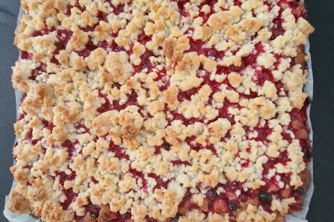 Cliquez pour zoomer ! Tarte aux groseilles façon crumble Thermomix par lilou0808