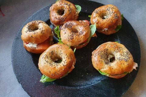 Cliquez pour zoomer ! Bagels au saumon fumé Thermomix par chacha92