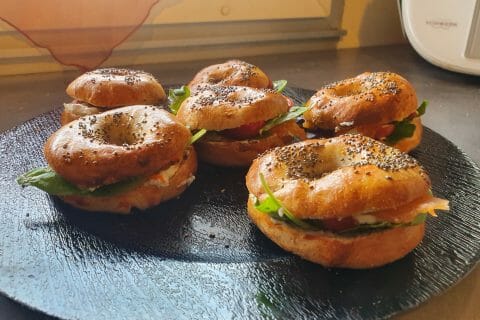 Cliquez pour zoomer ! Bagels au saumon fumé Thermomix par chacha92