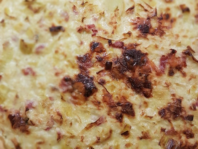 Cliquez pour zoomer ! Flamiche aux poireaux et gorgonzola Thermomix par lolo306cab