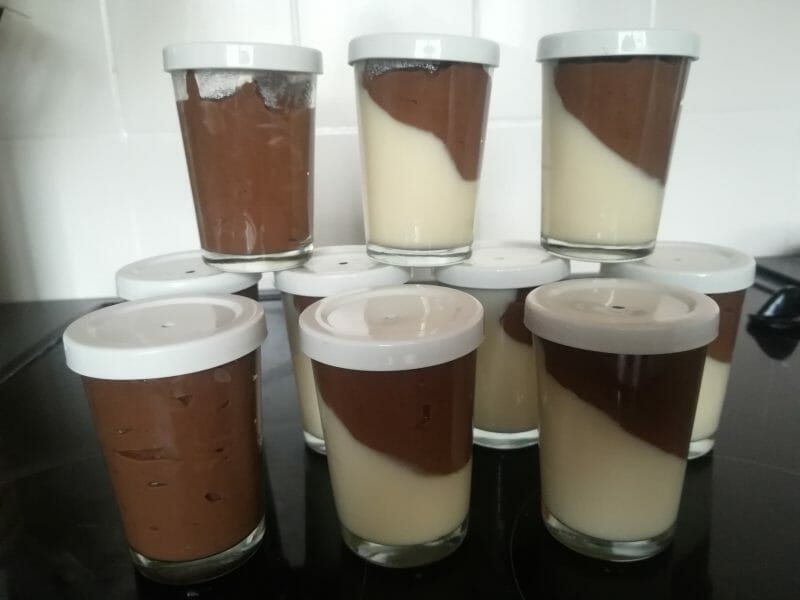 Cliquez pour zoomer ! Crème dessert au deux saveurs Thermomix par Honey_Bunny88