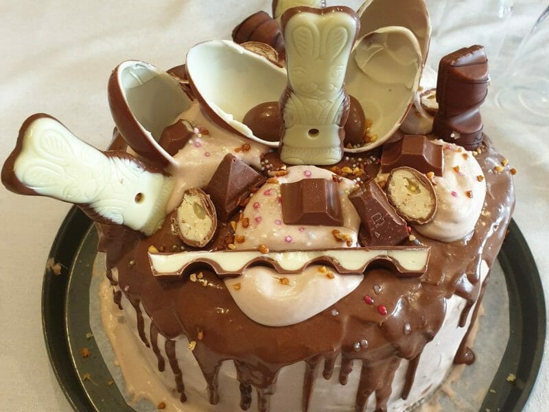 Layer cake Kinder Bueno Thermomix par neness2coco
