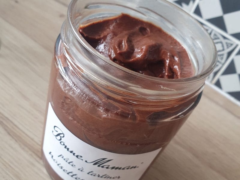 Cliquez pour zoomer ! Pâte à tartiner choco-noisettes et dattes Thermomix par audreydsx