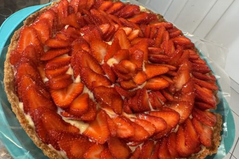 Cliquez pour zoomer ! Tarte aux fraises Thermomix par mandzel
