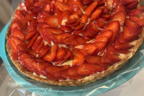 Cliquez pour zoomer ! Tarte aux fraises Thermomix par mandzel