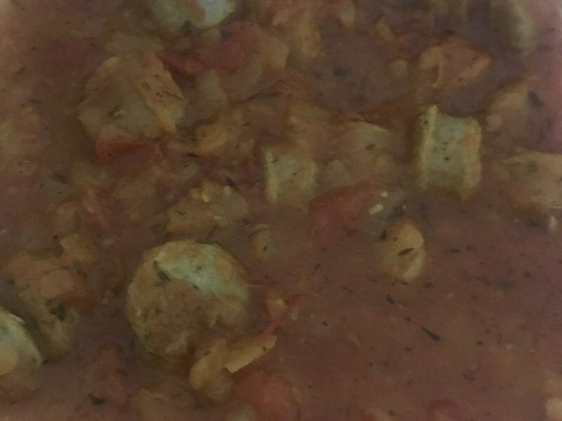 Cliquez pour zoomer ! Rougail saucisse Thermomix par Chabine09