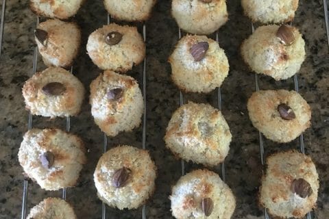 Cliquez pour zoomer ! Rocher coco – Congolais Thermomix par Chabine09