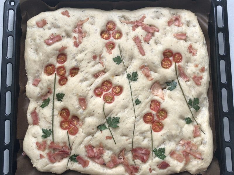 Cliquez pour zoomer ! Focaccia Thermomix par Chabine09