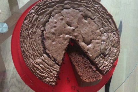 Cliquez pour zoomer ! Gâteau au chocolat des écoliers au Thermomix