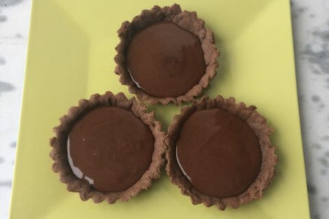 Cliquez pour zoomer ! Tarte tout chocolat au Thermomix
