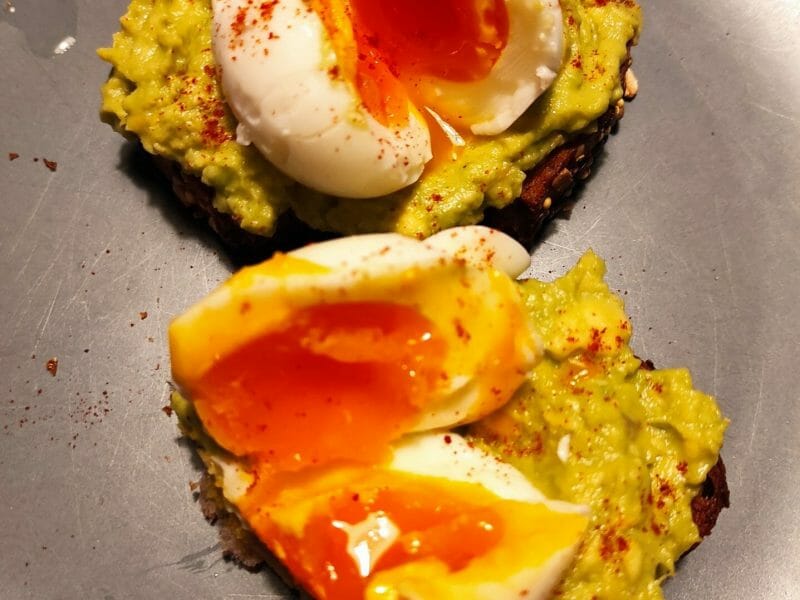 Cliquez pour zoomer ! Tartine avocat et oeuf mollet Thermomix par sophiedbh