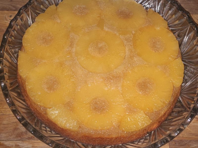 Cliquez pour zoomer ! Gâteau renversé à l’ananas Thermomix par Monacuisine