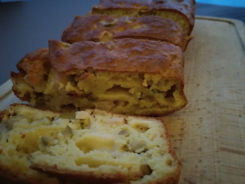 Cliquez pour zoomer ! Cake salé jambon fromage et olives Thermomix par nanie30