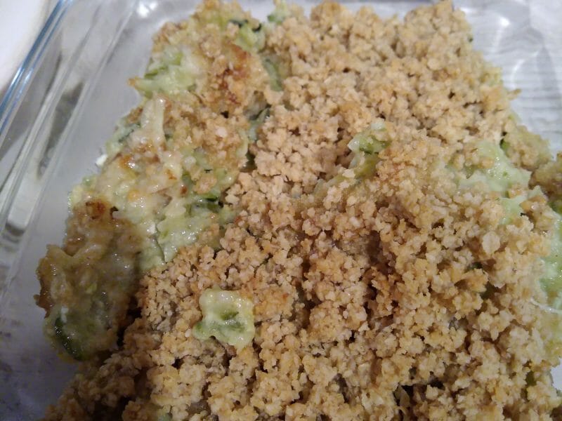 Cliquez pour zoomer ! Crumble de saumon et poireaux Thermomix par nanie30