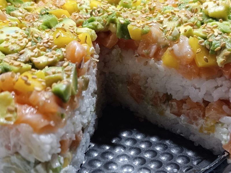 Cliquez pour zoomer ! Sushi cake Thermomix par croiziboute