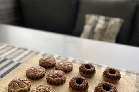 Cliquez pour zoomer ! Mini muffins au chocolat Thermomix par evalucie