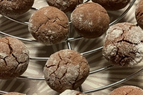 Cliquez pour zoomer ! Craquelés au chocolat Thermomix par evalucie